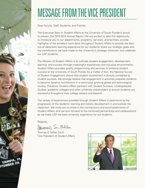 USF Student Affairs Annual Report