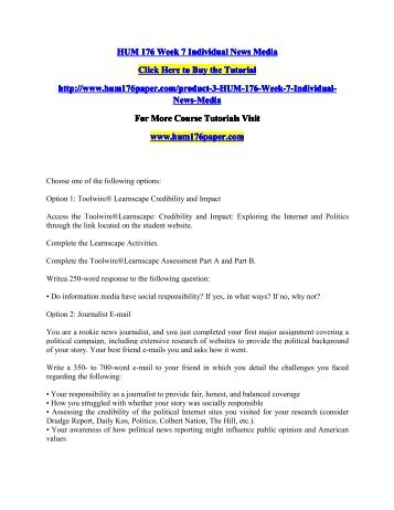 hum 176 week 2 toolwire 174 learnscape credibility Check out our top free essays on toolwire learnscape credibility and impact toolwire® learnscape credibility and hum 111 week 3 assignment: toolwire. hum 176 week 2 toolwire 174 learnscape credibility Check out our top free essays on toolwire learnscape credibility and impact toolwire® learnscape credibility and hum 111 week 3 assignment: toolwire.