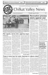 Print Edition - Chilkat Valley News