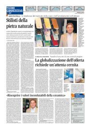 Stilisti della pietra naturale (Giornale del popolo 11/2010)