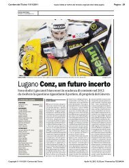 Corriere del Ticino - HCL (11.2011)