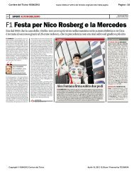 Corriere del Ticino - Alex Fontana (04/2012)