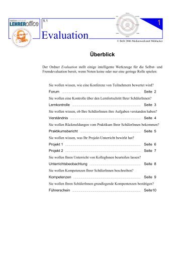 Handbuch 5.1, Layout