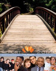 REPORT - The Bridge for Youth