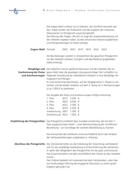 Neubau Technisches Kreishaus ... - Competitionline