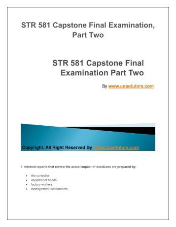 str581 str 581 final exam part 2 Str 581 week 6 capstone final exam part 3 (latest) 1 mass marketing single-segment concentration differentiated marketing 2. str581 str 581 final exam part 2 Str 581 week 6 capstone final exam part 3 (latest) 1 mass marketing single-segment concentration differentiated marketing 2.