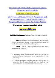 ACC 340 week 5 Individual Assignment-acc340dotcom