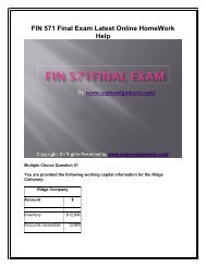 Fin 571 homework help