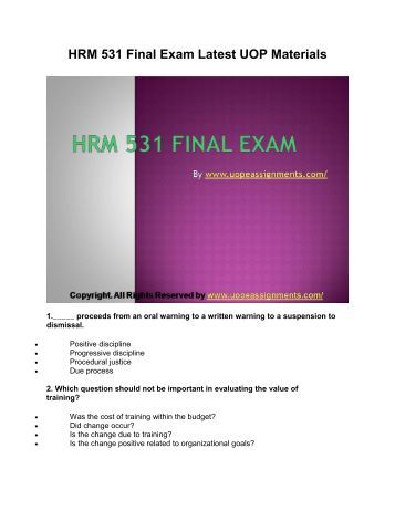 hrm 531 week 6 final exam Quaker in a basement says: may 6, 2008 at 4:55 pm i picked up your vid over at prometheus 6 good work, friend log in to reply girl6 says. hrm 531 week 6 final exam Quaker in a basement says: may 6, 2008 at 4:55 pm i picked up your vid over at prometheus 6 good work, friend log in to reply girl6 says.