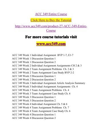 e3 5 acc 349 Best resources for homework help: acc 455 course find acc 455 assignment, discussion questions, quiz and final exam for usa students find this pin and more on acc 455 final exam by alex sophia acc 455 week 5 myaccountinglab c: 51-1 the alternative minimum tax is the excess of the tentative minimum tax amount over the regular tax amount. e3 5 acc 349 Best resources for homework help: acc 455 course find acc 455 assignment, discussion questions, quiz and final exam for usa students find this pin and more on acc 455 final exam by alex sophia acc 455 week 5 myaccountinglab c: 51-1 the alternative minimum tax is the excess of the tentative minimum tax amount over the regular tax amount.