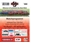 FCBADEN.TV FCBADEN.TV - FC Baden Supportervereinigung