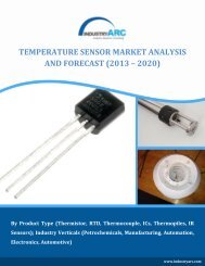 Temperature sensors market is expected to reach $6.05 billion by 2020!