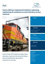 Brochure Rail OCR Solutions