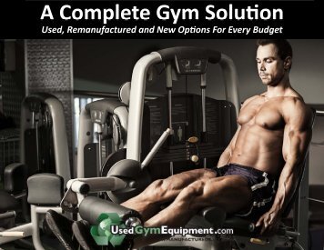 A Complete Gym Solu�on