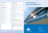 Ihr Kontakt zum Bauverein Breisgau eG