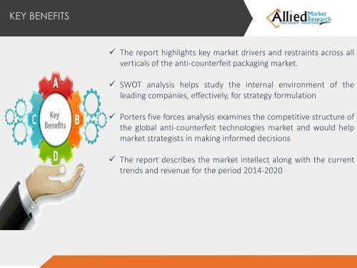 World Anti-counterfeit Clothing and Accessories Packaging - Market Opportunities and Forecasts, 2014 - 2020 