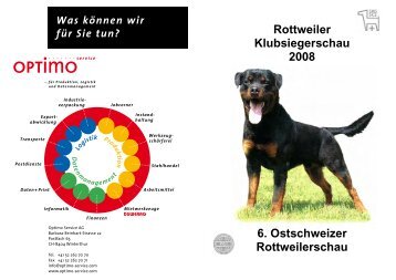 Rottweiler Klubsiegerschau 2008 6. Ostschweizer Rottweilerschau 6 ...