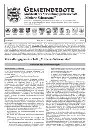 Gemeinde Allendorf - VG Mittleres Schwarzatal