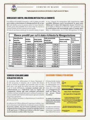 ll Nuovo News - Luglio 2015 - Edizione di Riano