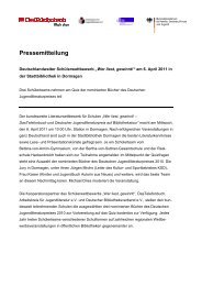 Pressemitteilung - Schwann Verlag KG