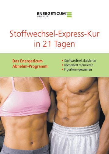 Energeticum - Stoffwechsel-Express-Kur in 21 Tagen