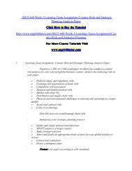 MGT 448 Week 3 Learning Team Assignment Country Risk/ mgt448tutordotcom