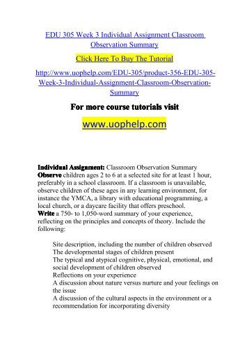 observation essay ideas
