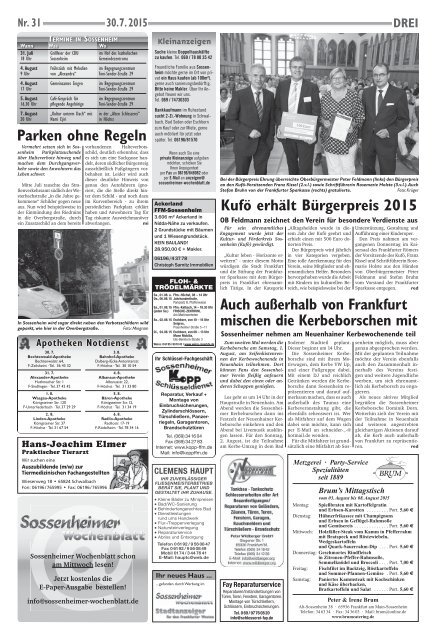 Sossenheimer Wochenblatt
