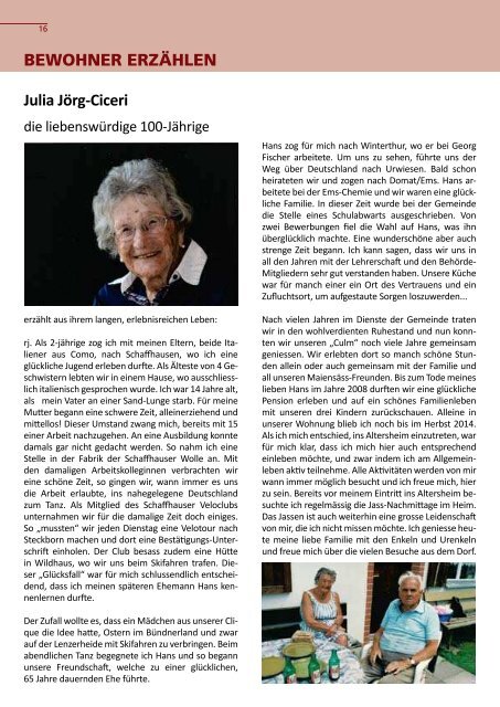 Gasetta denter Tumas 14. Ausgabe