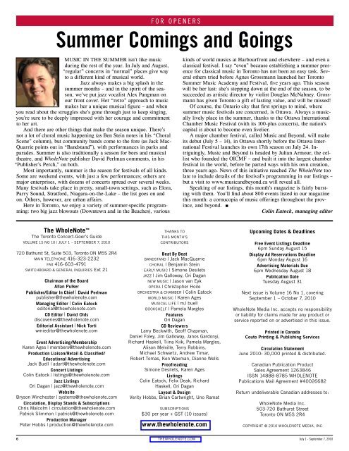 Volume 15 Issue  10 - July/August 2010