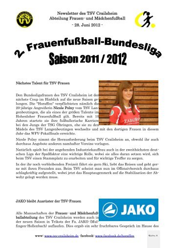 28. Juni 2012 - TSV Crailsheim