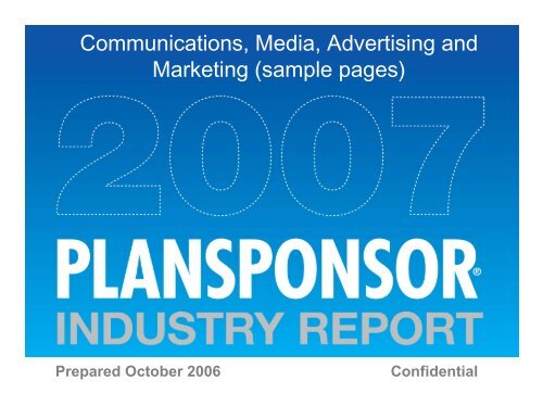 Communications, Media, Advertising and Marketing (sample pages)