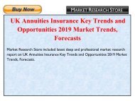 UK Annuities Insurance Key Trends and Opportunities 2019 Market Trends, Forecasts.pdf