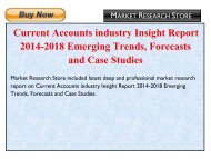 Current Accounts industry Insight Report 2014-2018 Emerging Trends, Forecasts and Case Studies.pdf