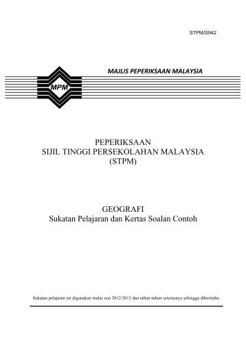 942 SP Geografi.pdf - Jabatan Pelajaran Kedah