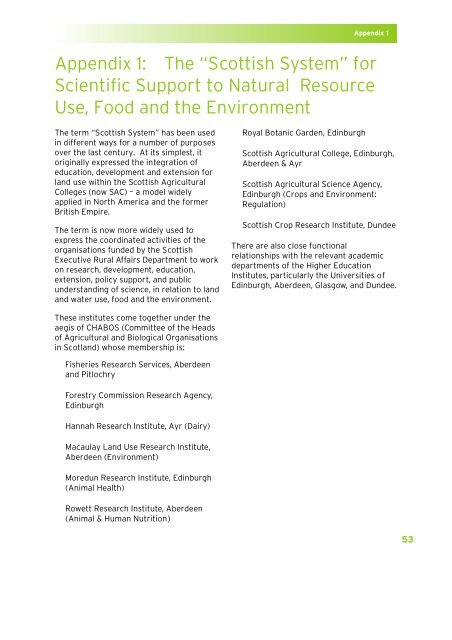 Crop Production in the East of Scotland - SASA