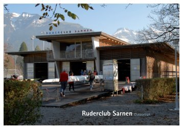 Clubportrait zum Download - Ruder Club Sarnen
