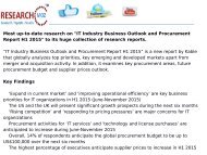 IT Industry Business Outlook and Procurement Report H1 2015.pdf