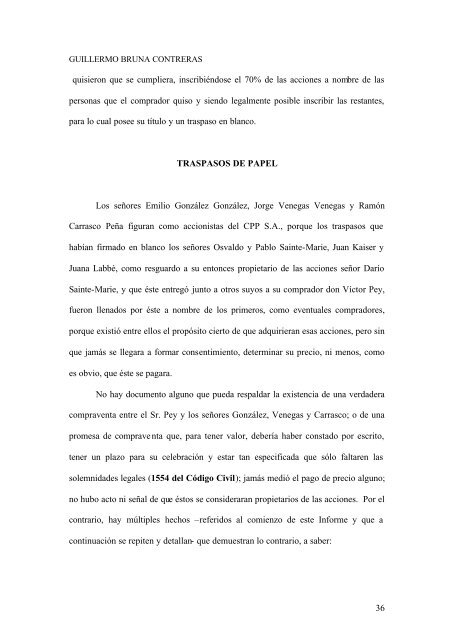 Informe en derecho Pey. - CIPER Chile