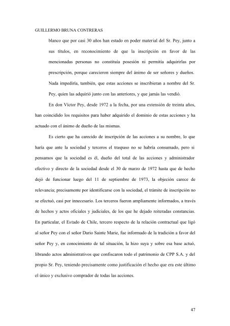 Informe en derecho Pey. - CIPER Chile