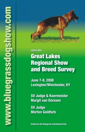 Great Lakes Regional Show and Breed Survey - Bluegrass ...