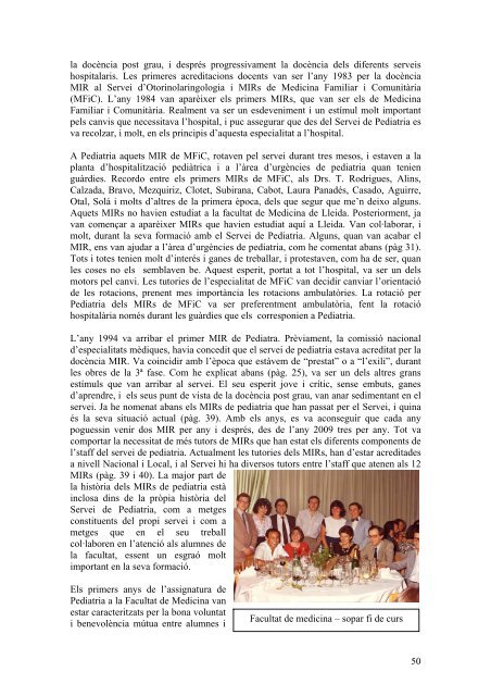 HistÃ²ria Servei de Pediatria ...1980 â 2010... - icslleida.cat