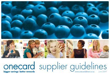 Supplier Guidelines - Countdown