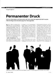 Permanenter Druck - Alwart-Team