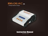 B606AC Pro Manual - Imaxrc