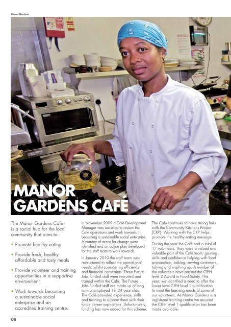 AnnuAl Review 2010 - Manor Gardens