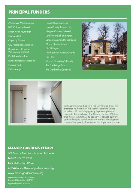 AnnuAl Review 2010 - Manor Gardens