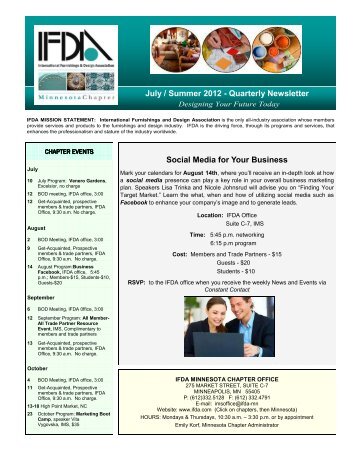 2012 July IFDA Newsletter Final.pdf - IFDA - International ...