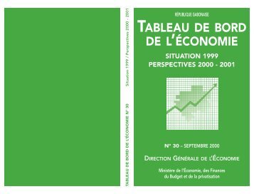 TABLEAU DE BORD DE L'ÃCONOMIE - Site En Construction