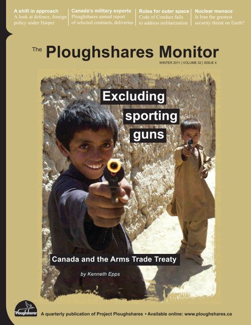 Ploughshares Monitor - Project Ploughshares